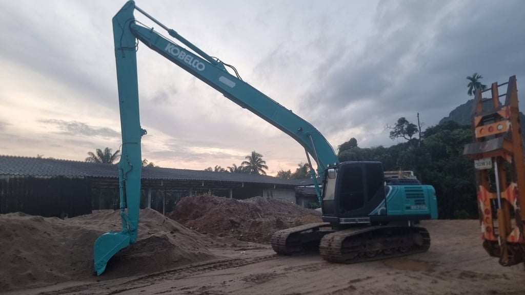 SK 210-10-LC บูมยาว 16 เมตร ชุดจดทะเบียน