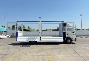 รถ6ล้อ ISUZU FRR 210 แรงปี 2564 กะบะเหล็ก