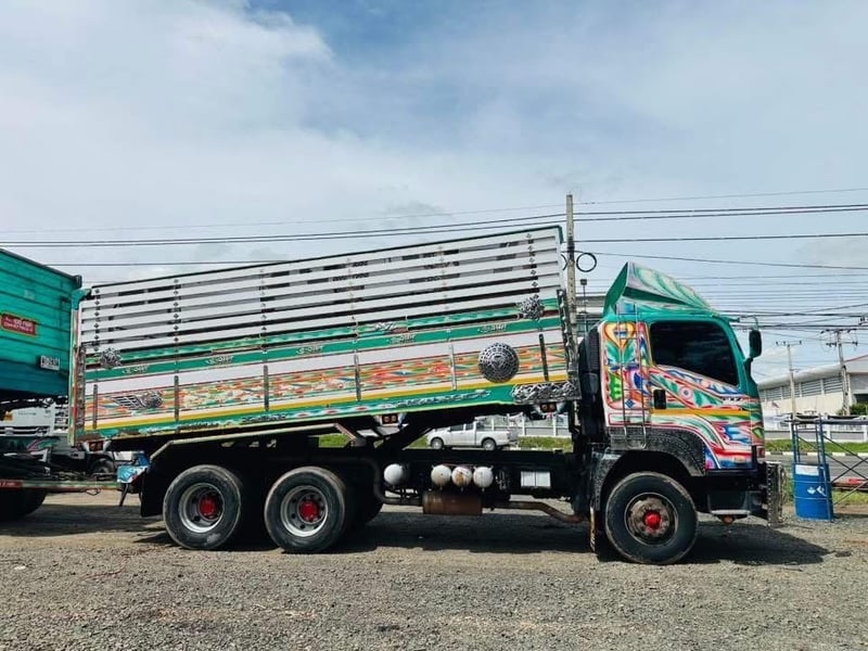 ISUZU FXZ 360 พ่วงแม่ลูกดั้มพ์