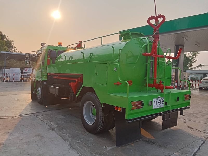 SUZU FTR 200 แรง 6ล้อทุกน้ำ แท็งก์จุ 6000 ลิตร