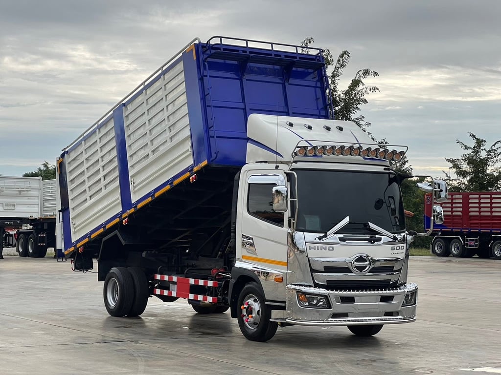 ไมล์ 16,385 กิโล❗️HINO FC9J 210 แรง ดั้มพ์คอกเกษตร ไมล์ 16,385 กิโล❗️HINO FC9J 210 แรง ดั้มพ์คอกเกษตร