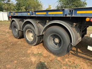 ขายหางพื้นเรียบ 3 เพลา ยาว.12.50.เมตร