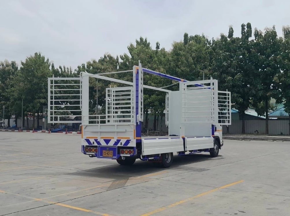 ISUZU.FRR 210 แรงกะบะเหล็กเปิดข้างได้รอบ