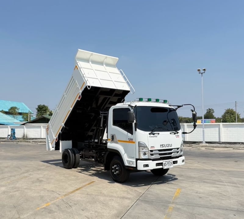 เข้าใหม่❗️เลขไมล์  64,366  กิโลเมตร ISUZU NEW FRR 210 ดั้มพ์