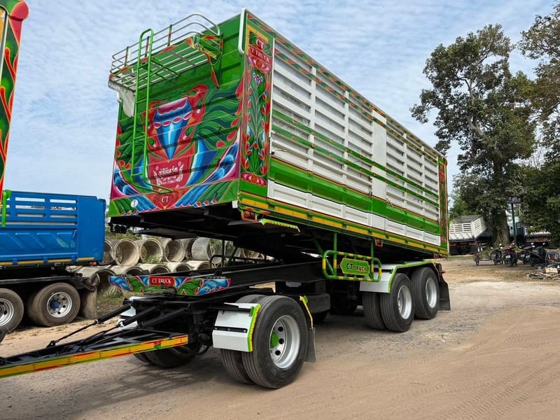 ISUZU FXZ 360 พ่วงแม่ลูกดั้มพ์  (เฟืองเร็ว)