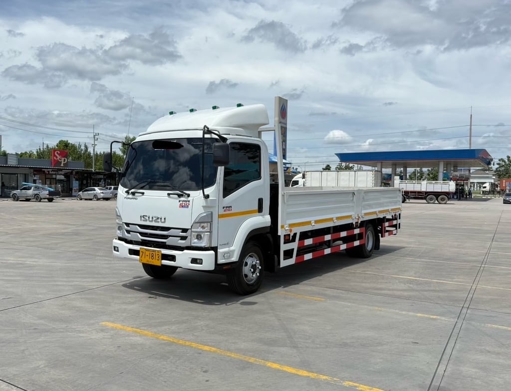 ไมล์ 4,570 กิโล❗️ISUZU FRR 210 ยาว 6.50 เมตร พฤษภาคมปี 2567