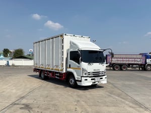 เข้าใหม่❗️ไมล์ 41,086❗️ISUZU NEW FRR 210  ตู้แห้ง 10 บาน