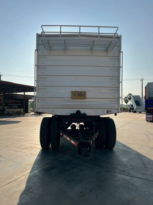 ขายลูกพ่วง 2 เพลาไม่ดั้มพ์  กะบะสามมิตร 