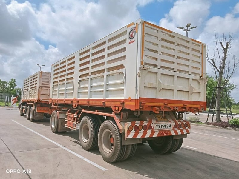 HINO FM8J 260 พ่วงแม่ลูกดั้มพ์ ไมล์ 117961 กิโล ปี 2566 HINO FM8J 260 พ่วงแม่ลูกดั้มพ์ ไมล์ 117961 กิโล ปี 2566