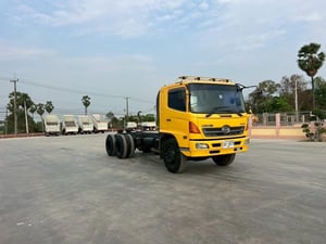 เข้าใหม่❗️ไมล์ 33,944❗️HINO FM8J 251  หัวคัดซี จะใส่แท็งก์น้ำ 12,000 ลิตร  ปรึกษากันครับผม ปี 2553 ราคา 1,080,000.บาท 📞094-653-6339 อิฐ