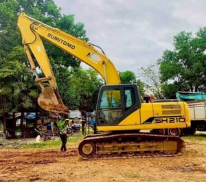 Sumitomo SH210F-5 ไมล์ 10,000 ชม. เต็มทุกระบบ Sumitomo SH210F-5 ไมล์ 10,000 ชม. เต็มทุกระบบ