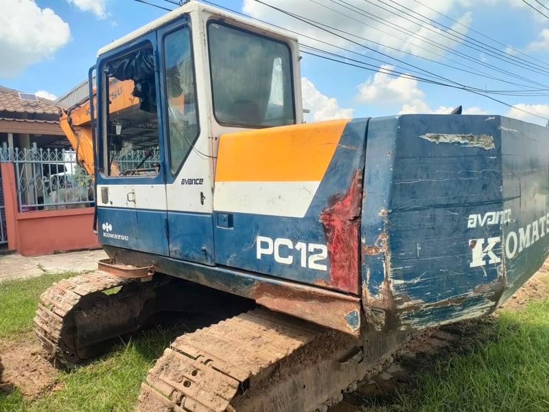 PC120-5 ลอเลอร์ 7 ลูก ใช้งานปกติ ขายตามสภาพ