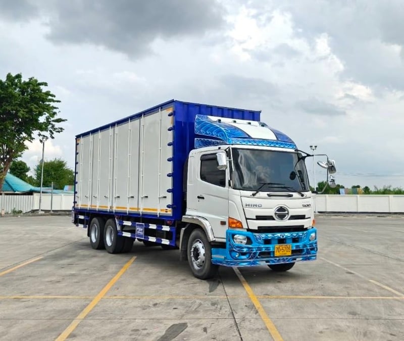 ไมล์ 72,897 กิโล❗️HINO FL8L 260 เเรง ตู้เเห้ง 10 บาน ไมล์ 72,897 กิโล❗️HINO FL8L 260 เเรง ตู้เเห้ง 10 บาน