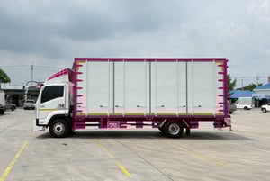 ไมล์ 47,171 กิโล❗️ISUZU NEW FRR 210 ตู้เเห้ง 10 บาน ต่อใหม่