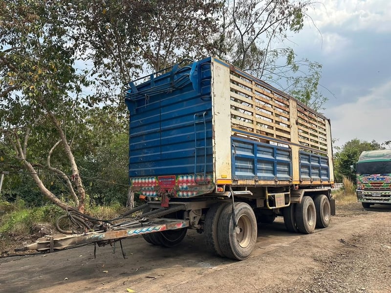 ขายลูกพ่วงดั้มพ์คอกเกษตร  ยาว.6.80.