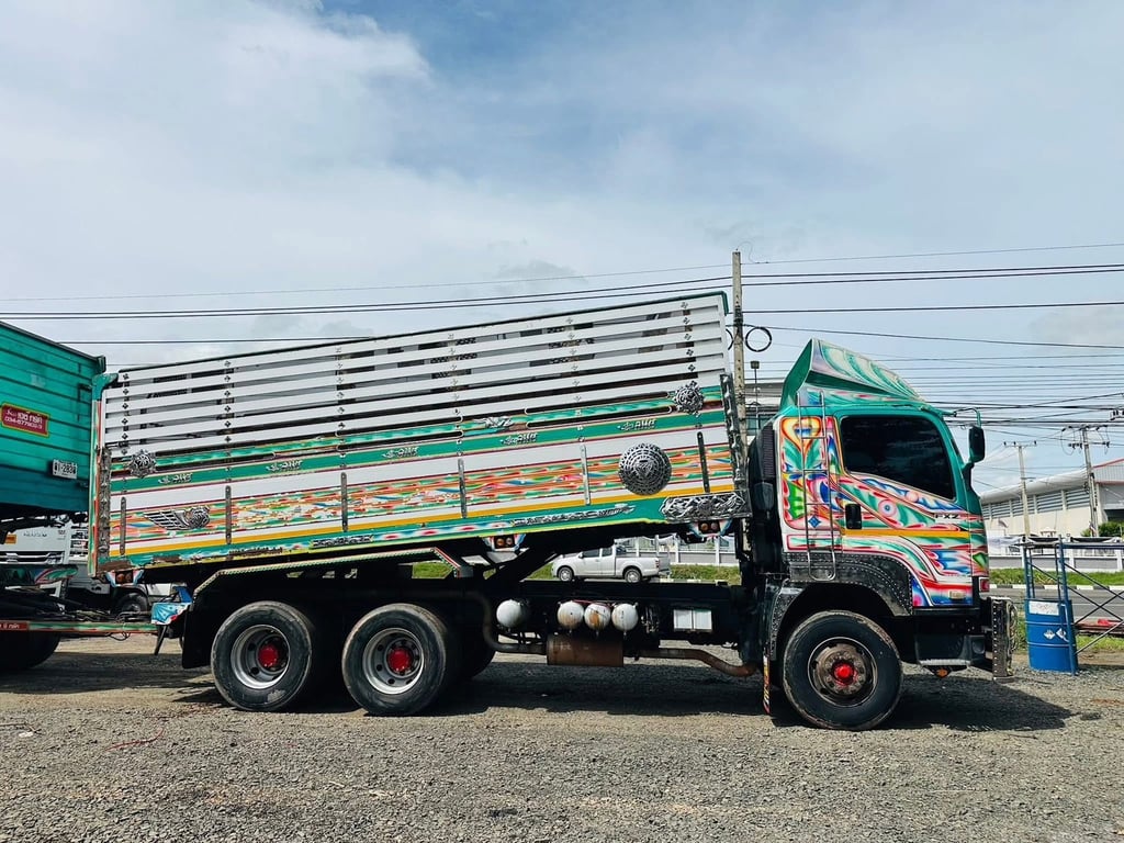 ฟรีๆ❗️โปร-พิเศษ❗️ISUZU FXZ 360 ปี 2556  พ่วงแม่ลูกดั้มพ์