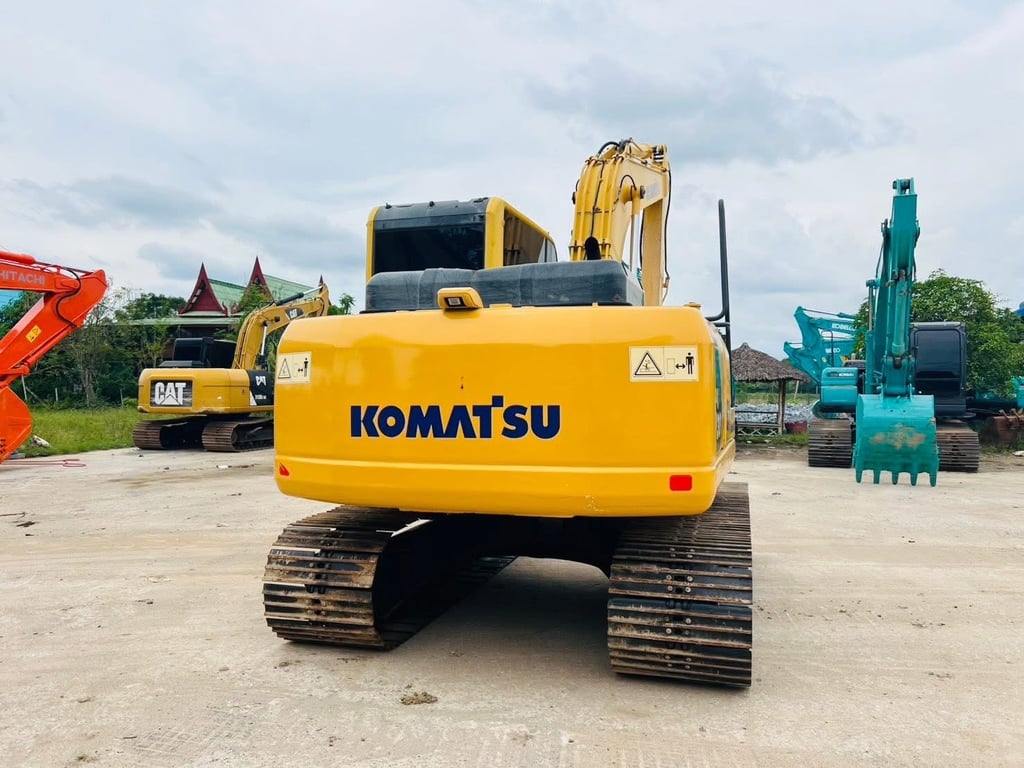 PC130-8 ชุดจดทะเบียน จอเหลือง กล้องหลัง 