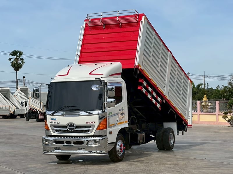 6ล้อดั้มพ์เกษตร HINO FC4J 145 แรง  กะบะดั้ม์ ต่อใหม่