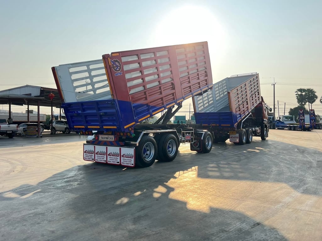 ไมล์ 145,974❗️ISUZU FXZ 360 พ่วงแม่ลูกดั้มพ์ เกษตร ไมล์ 145,974❗️ISUZU FXZ 360 พ่วงแม่ลูกดั้มพ์ เกษตร