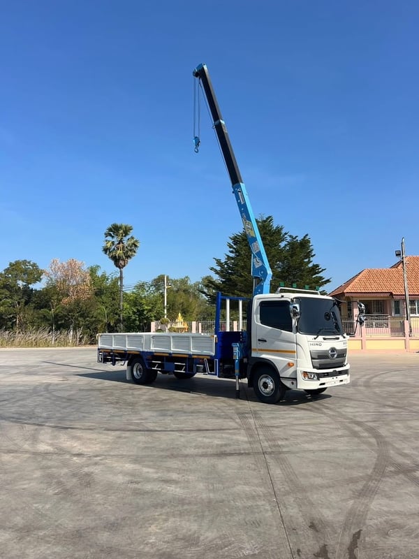 เข้าใหม่❗️ไมล์ 11,485 กิโล ❗️HINO FC9J 210 ติดเครน 3 ตัน