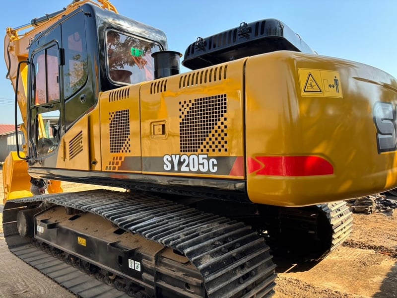 ไมล์ ช.ม 7400 ❗️ SANY SY205C  เครื่อง 6 สูบ เครื่อง-ปั้มดี