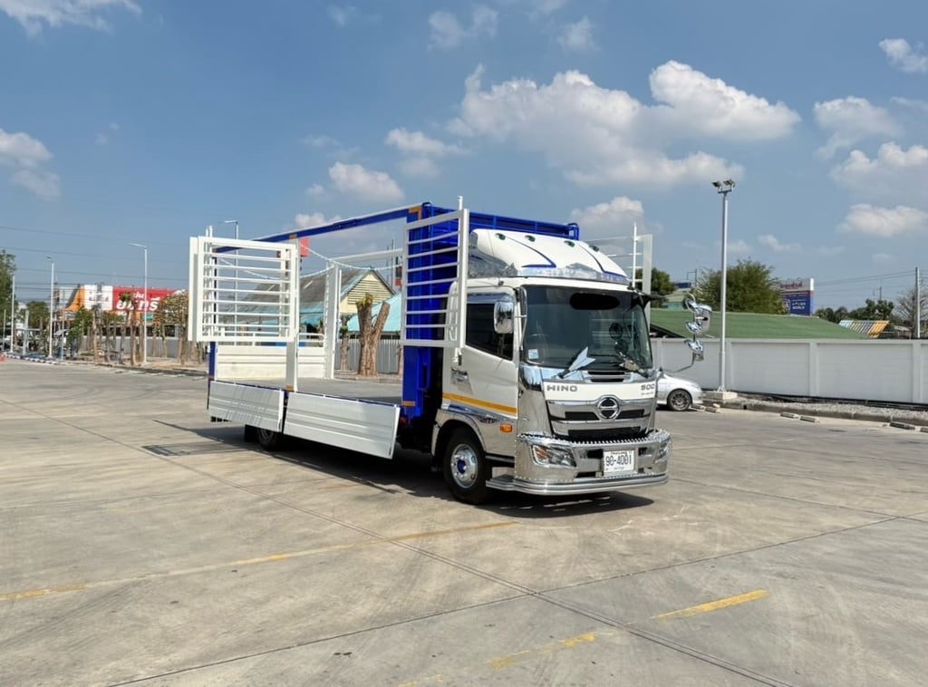 ฟรีๆ❗️HINO NEW FC9J 210 กะบะเหล็ก