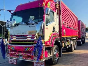 ISUZU FXZ 360 ปี 2559 พ่วงแม่ลูกดั้มพ์