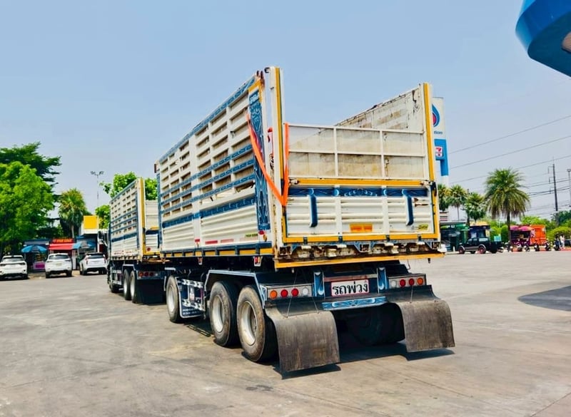 HINO FM2P 380 ไมล์ 8 หมี่น พ่วงแม่ลูกดั้มพ์