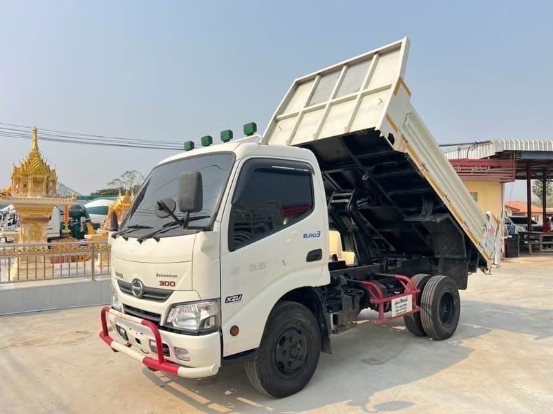 ไมล์ 16,782 กิโล❗️HINO INNOVATOR 300  XZU 600 R 150 แรง ดั้มพ์ 3 คิว  ยาว 3.00 เมตร ปี 2566 ราคา 730,000.บาท 📞094-653-6339 อิ