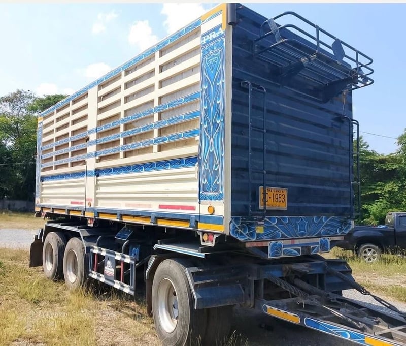 HINO FM2P 380 แรง พ่วงแม่ลูกดั้มพ์