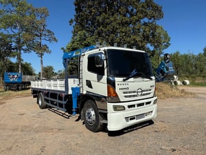 HINO 260 ติดเครน 5 ต้น