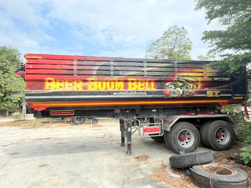 ขายด่วน หางเซมิดั้มพ์ อู่ ST ยาว 7.20 เมตร ปี 2561