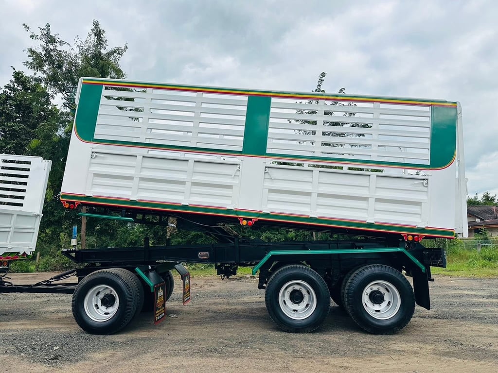 HINO 270 เมก้า เครื่อง.JO8C พ่วงแม่ลูก ดั้มพ์เกษตร HINO 270 เมก้า เครื่อง.JO8C พ่วงแม่ลูก ดั้มพ์เกษตร