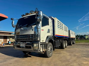 ISUZU FXZ 360 พ่วงแม่ลูกดั้มพ์ แม่ปี 2561 ISUZU FXZ 360 พ่วงแม่ลูกดั้มพ์ แม่ปี 2561