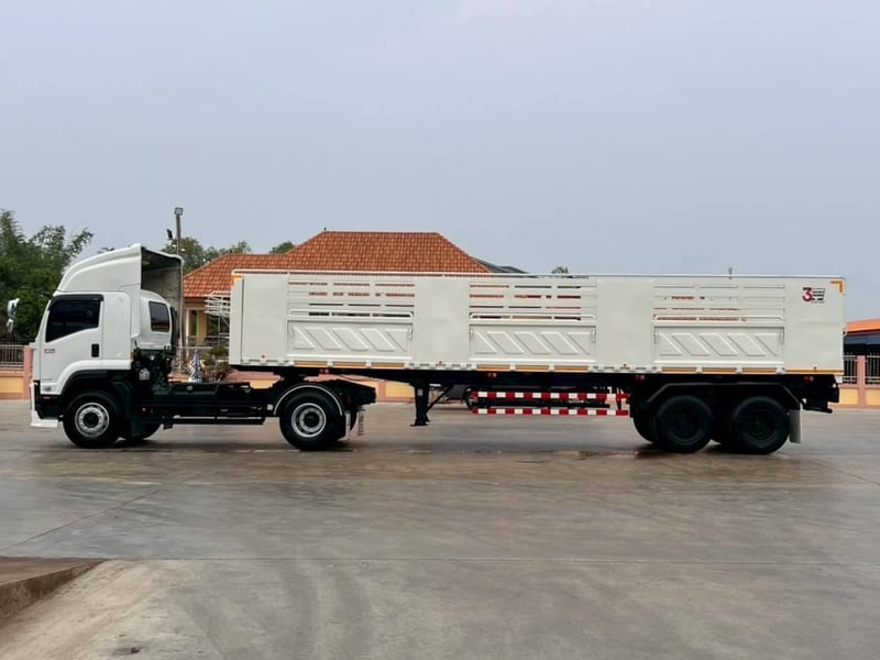 ISUZU FTR 240 MT (หัวลาก 6ล้อ) พร้อมหางเซมิ