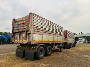 ISUZU FXZ 360 พ่วงแม่ลูกดั้มพ์ เกษตร ISUZU FXZ 360 พ่วงแม่ลูกดั้มพ์ เกษตร