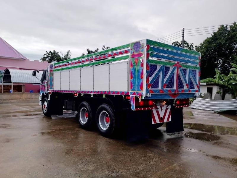 HINO FM3H 195 สองเพลาดั้มพ์  กระบะปีเนียม