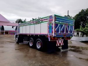 HINO FM3H 195 สองเพลาดั้มพ์  กระบะปีเนียม