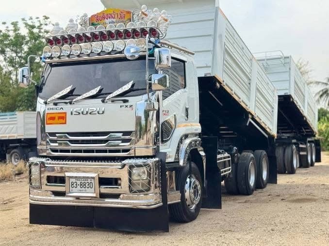 SUZU FXZ 360 แรง พ่วงแม่ลูกดั้มพ์