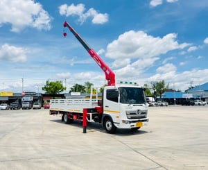 เข้าใหม่ ❗️รถติดเครน 5 ตัน ❗️ ไมล์ 8,656 กิโล HINO NEW FC9J 210 ติดเครน 5 ตัน