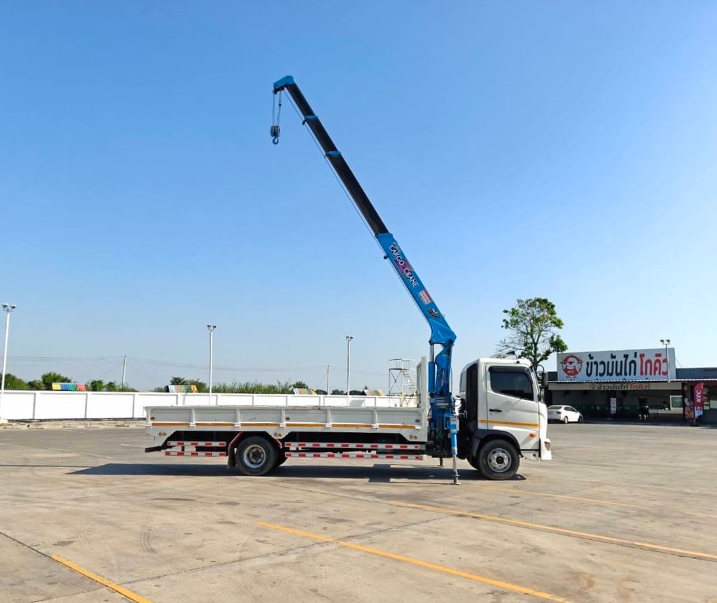 ฟรีๆ❗️ค่าจัด ค่าโอน ส่งทั่วไทย❗️ไมล์ 37,028 กิโล❗️ HINO FC9J 210 ปี 2566 ติดเครน 3 ตัน ฟรีๆ❗️ค่าจัด ค่าโอน ส่งทั่วไทย❗️ไมล์ 37,028 กิโล❗️ HINO FC9J 210 ปี 2566 ติดเครน 3 ตัน