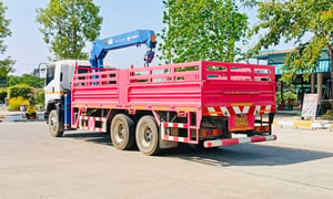 เข้าใหม่❗️ไมล์ 25,XXX ISUZU FVM 300 MT เครน ZE 5 ตัน เข้าใหม่❗️ไมล์ 25,XXX ISUZU FVM 300 MT เครน ZE 5 ตัน
