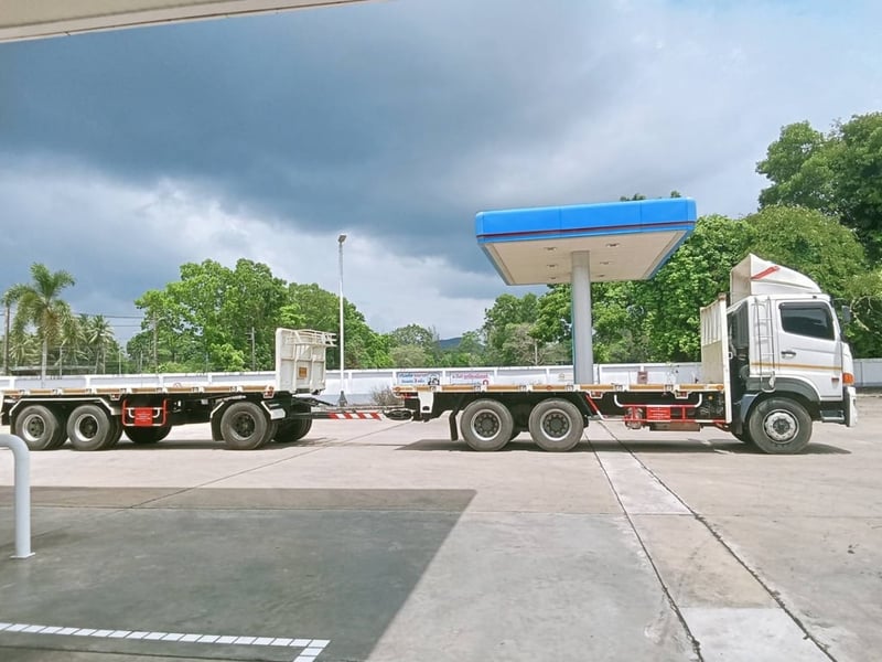 เข้าใหม่❗️ไมล์ 1 แสนเศษ❗️HINO FM1A 344 พ่วงแม่ลูกพื้นเรียบ เข้าใหม่❗️ไมล์ 1 แสนเศษ❗️HINO FM1A 344 พ่วงแม่ลูกพื้นเรียบ