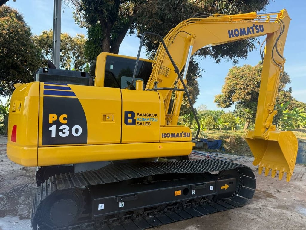 ไมล์ ชม. 6500❗️Komatsu PC130-8 จอเหลือง กล้องหลัง