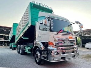 HINO 380 พ่วงแม่ลูกดั้มพ์เกษตร