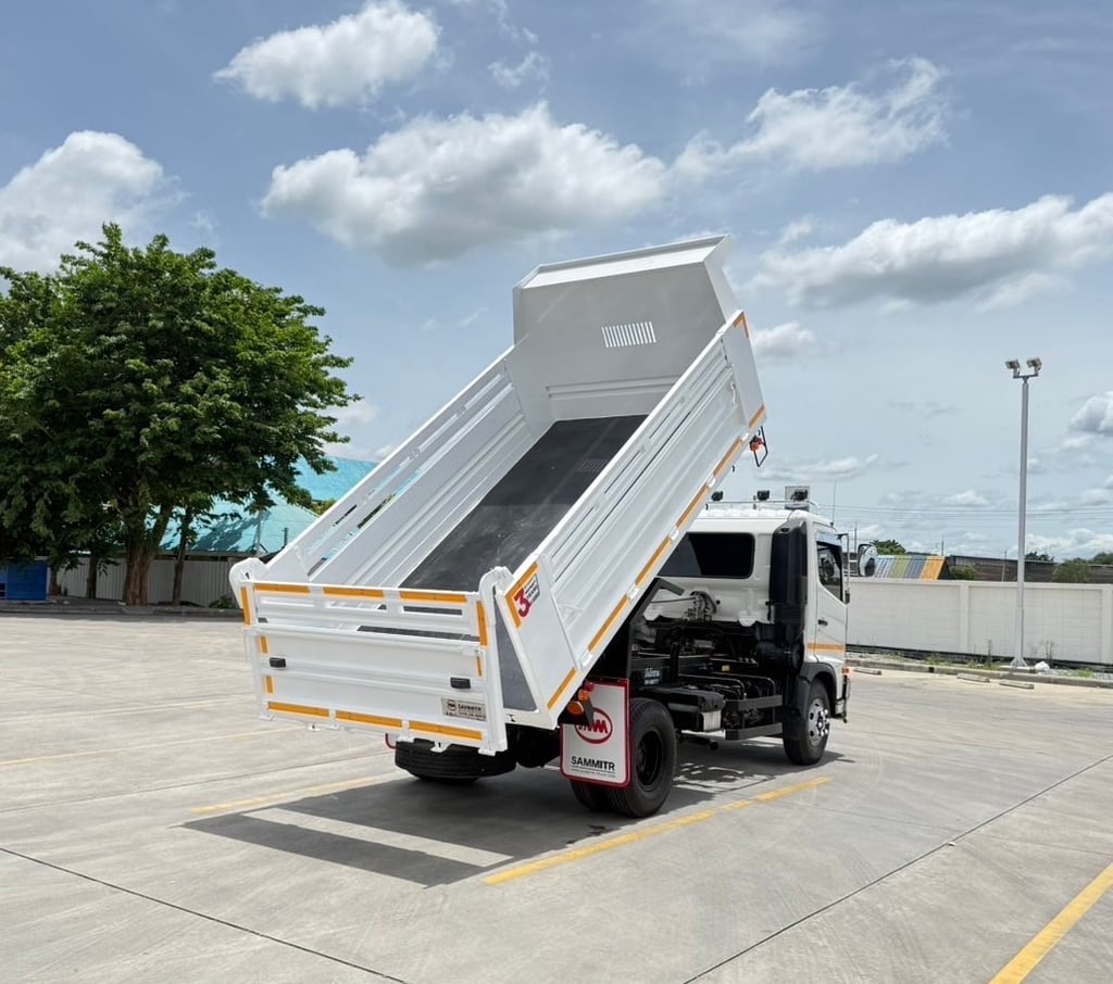 6ล้อ HINO NEW FC9J 175  ปี 2566  ดั้มพ์ 5 คิว กะบะสามมิตร