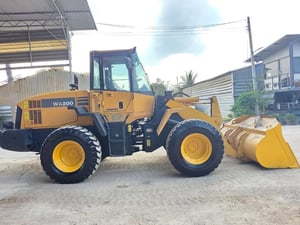KOMATSU WA200-5 เครื่องดี ปั้มดี ระบบดี  แอร์เย็น