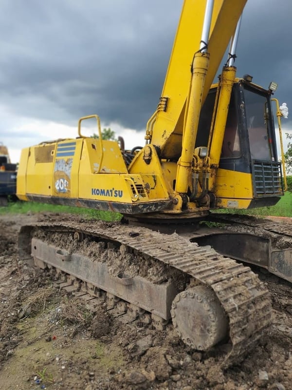 PC200-5 บูมยาว 16 เมตร ระบบไฟฟ้าครบ 