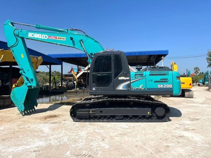 SK200-8X ไฟฟ้าครบ เครื่องปั้มแห้ง SK200-8X ไฟฟ้าครบ เครื่องปั้มแห้ง