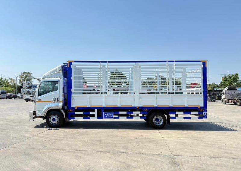 ISUZU FRR 210 กะบะเหล็กเปิดได้รอบ